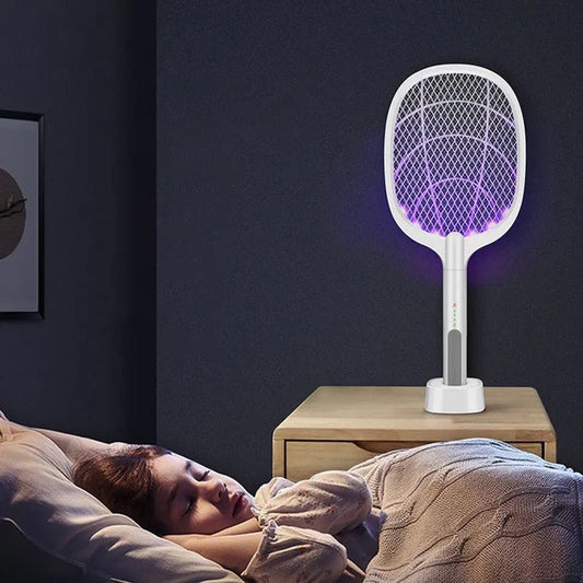 USB Rechargeable Mosquito Killer Racket – Kill Mosquitoes Instantly Without Chemicals